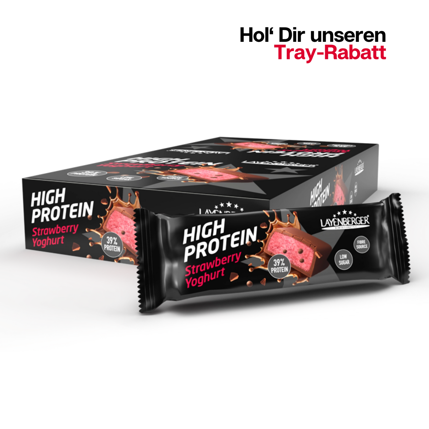 HIGH PROTEIN BAR Strawberry-Yoghurt
