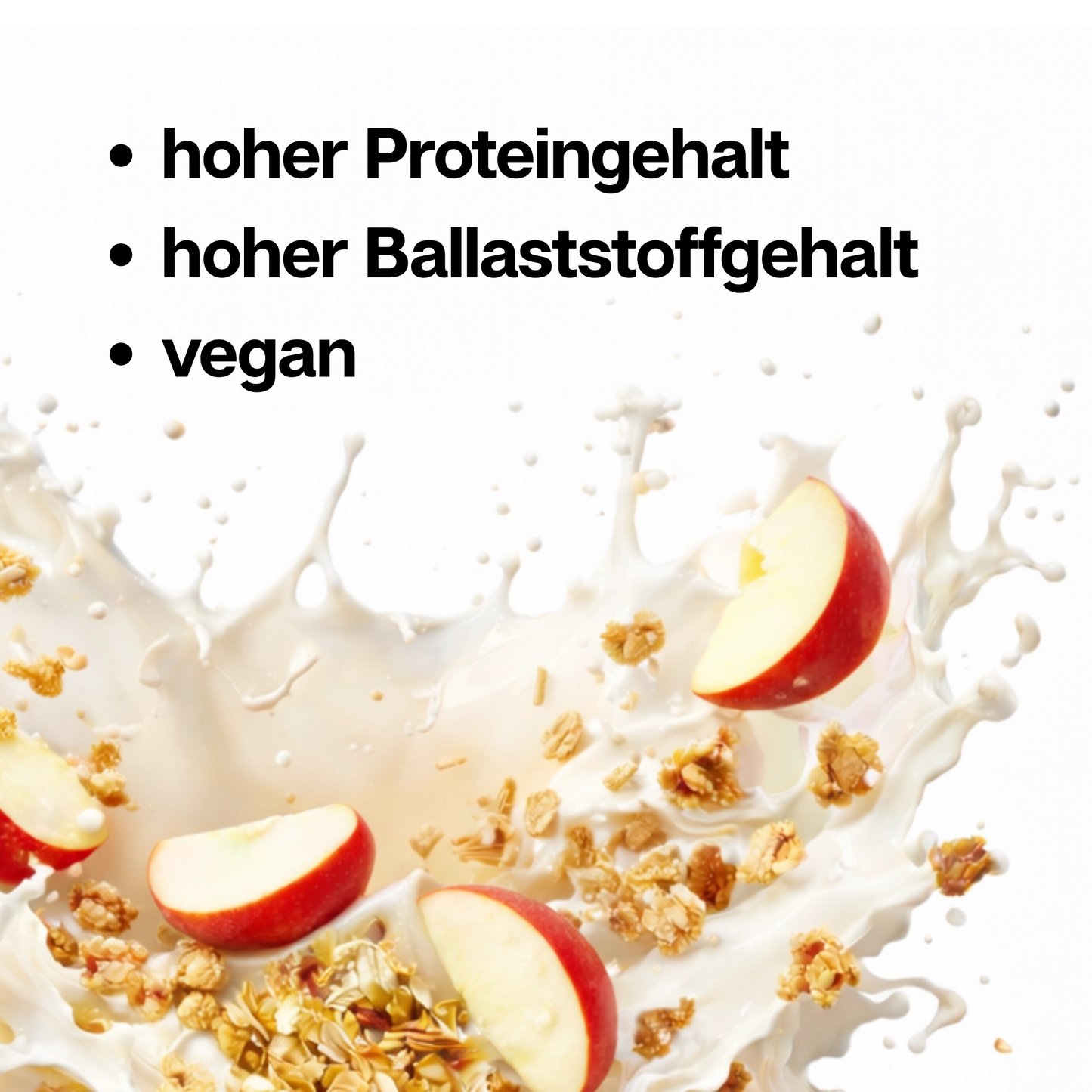 HIGH PROTEIN CRUNCHY MÜSLI Apfel-Zimt 6er Karton