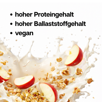 HIGH PROTEIN CRUNCHY MÜSLI Apfel-Zimt 6er Karton