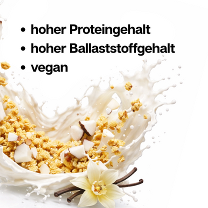 HIGH PROTEIN CRUNCHY MÜSLI Kokos-Vanille