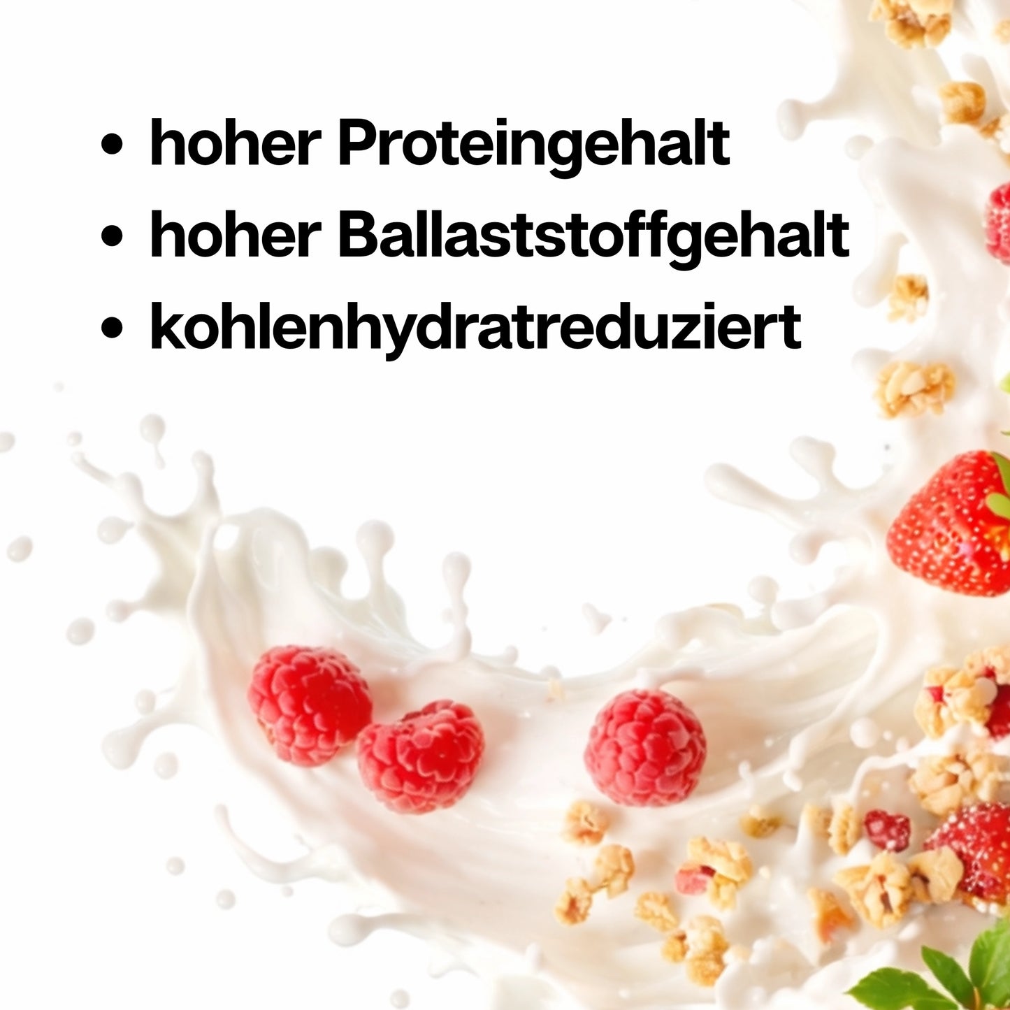 3K PROTEIN MÜSLI Rote Beeren Mix 3er Karton