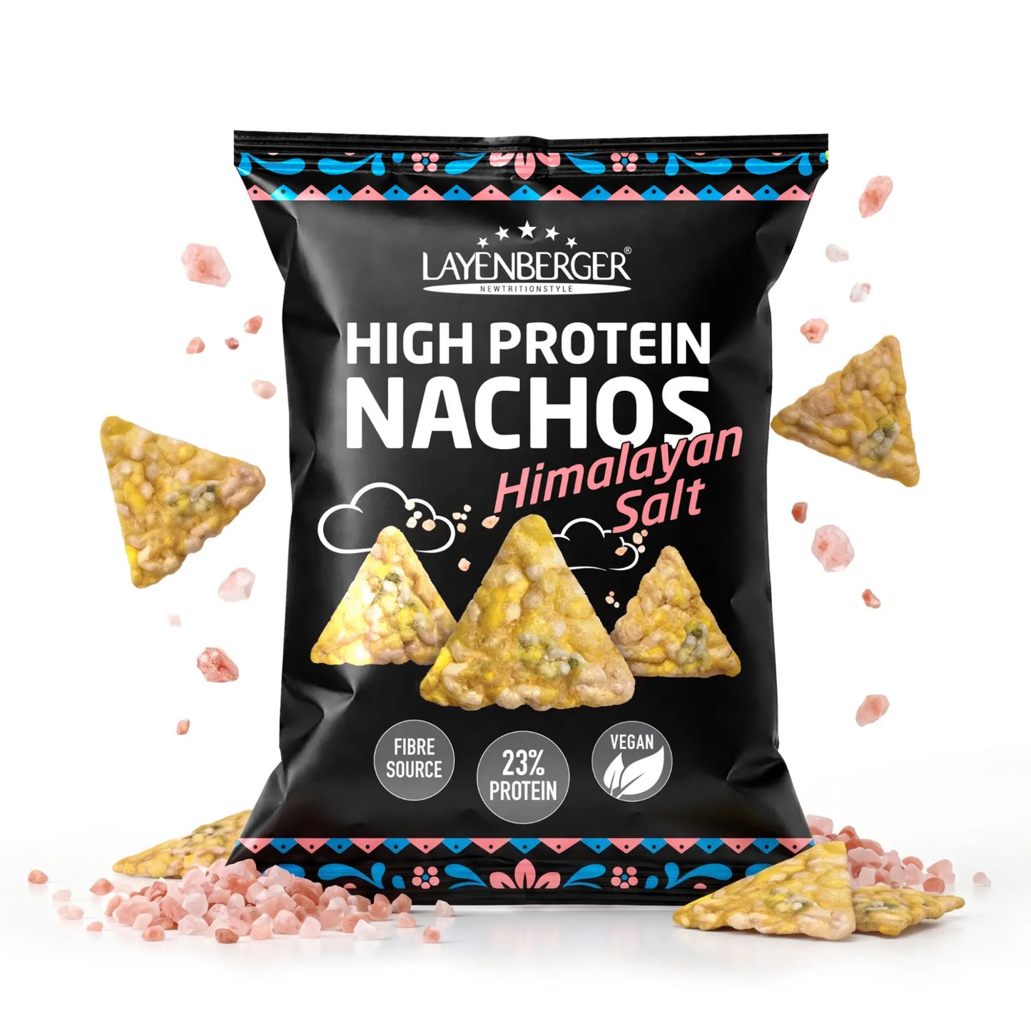 HIGH PROTEIN NACHOS Himalayan Salt 6er Karton