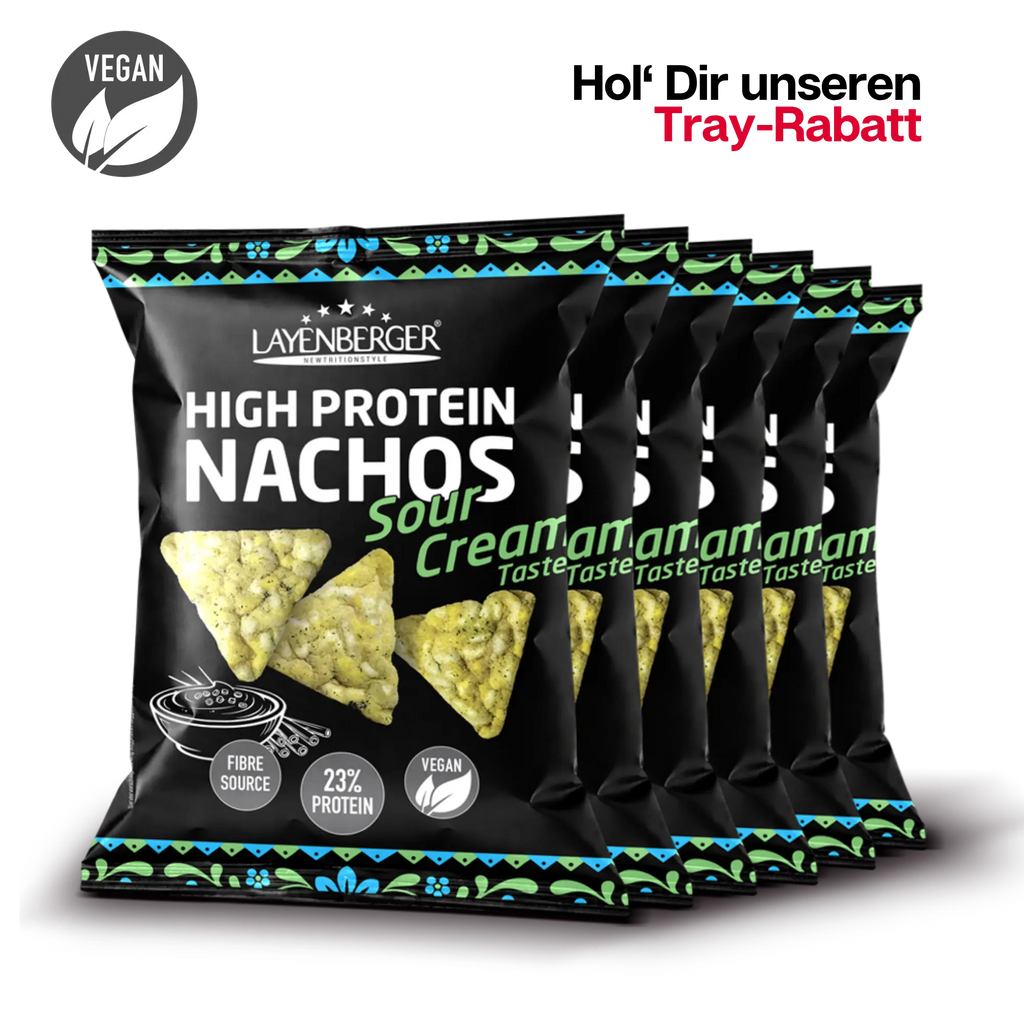 HIGH PROTEIN NACHOS Sour Cream 6er Karton