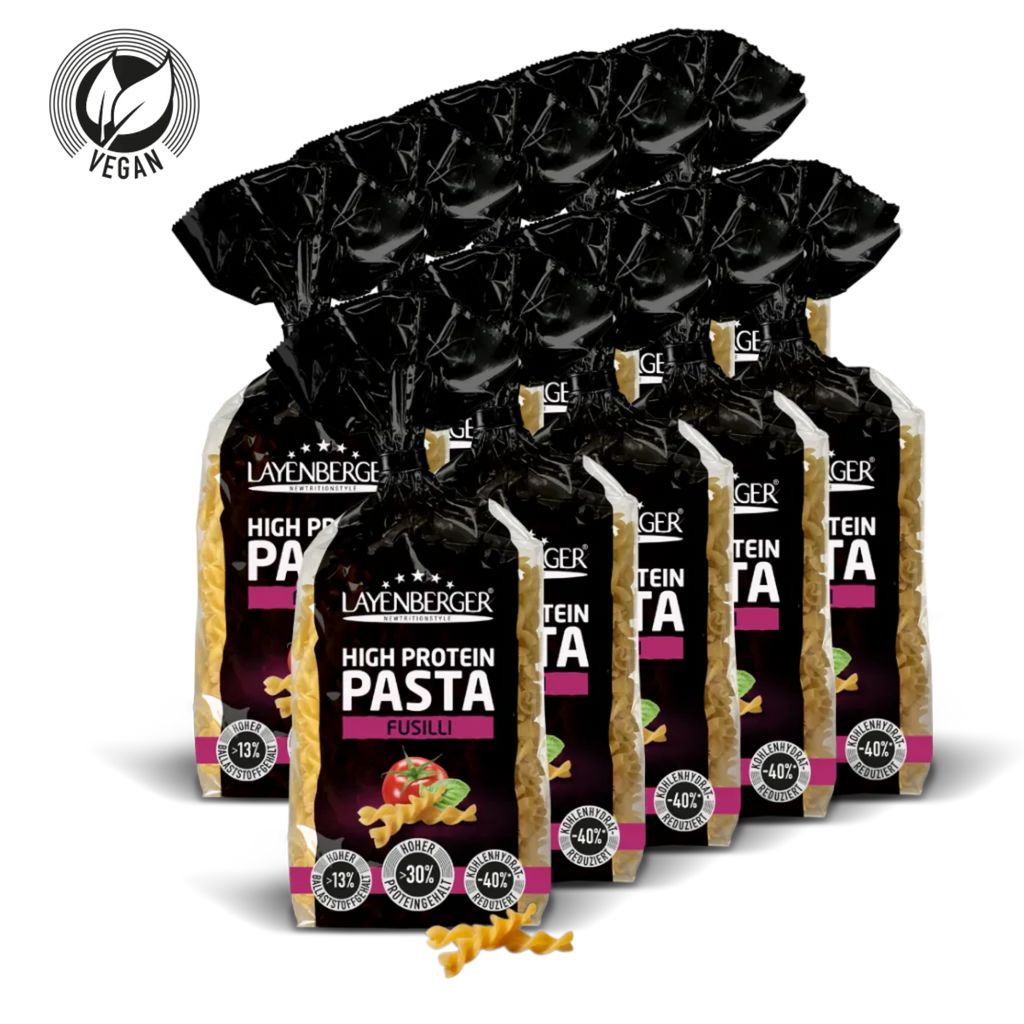 HIGH PROTEIN PASTA Fusilli box of 10