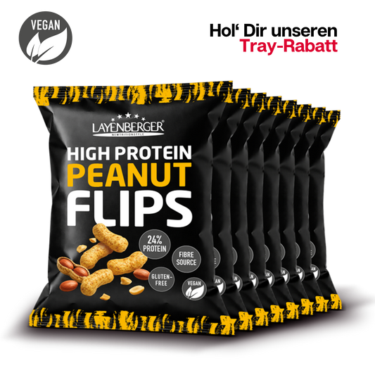 HIGH PROTEIN PEANUT FLIPS 8er Karton