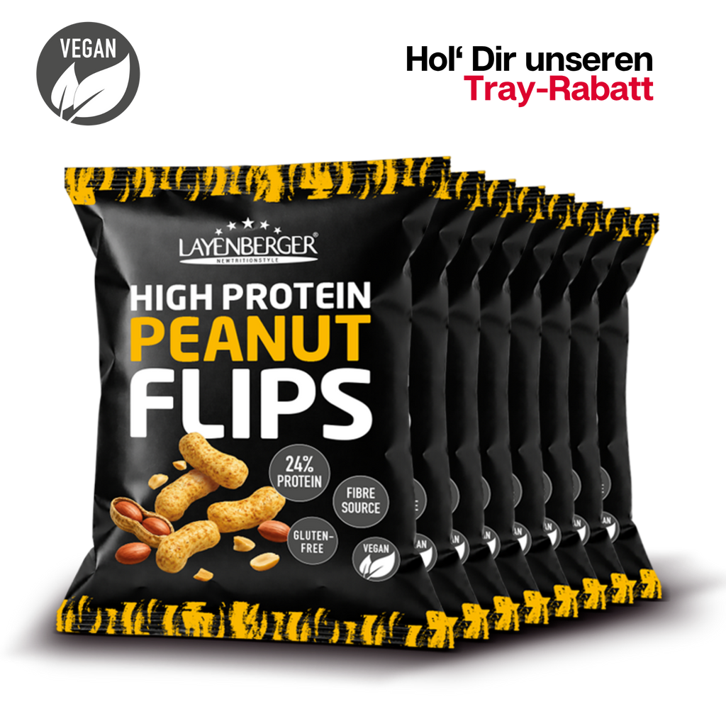 HIGH PROTEIN PEANUT FLIPS 8er Karton