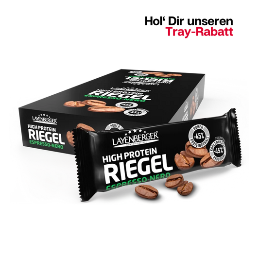 HIGH PROTEIN RIEGEL Espresso-Nero 18er Karton