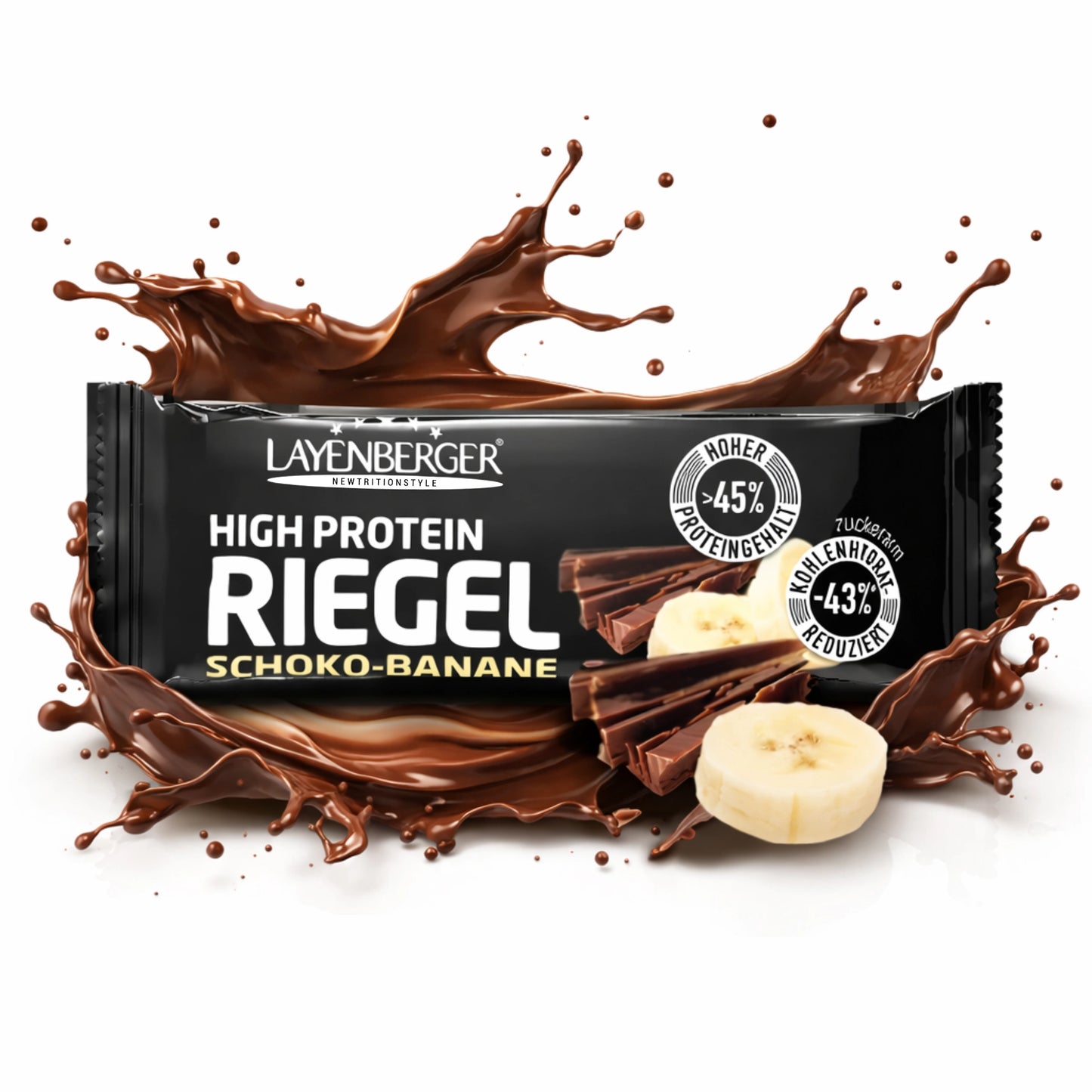 HIGH PROTEIN RIEGEL Schoko-Banane