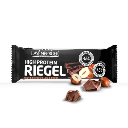 HIGH PROTEIN RIEGEL Schoko-Nuss 18er Karton