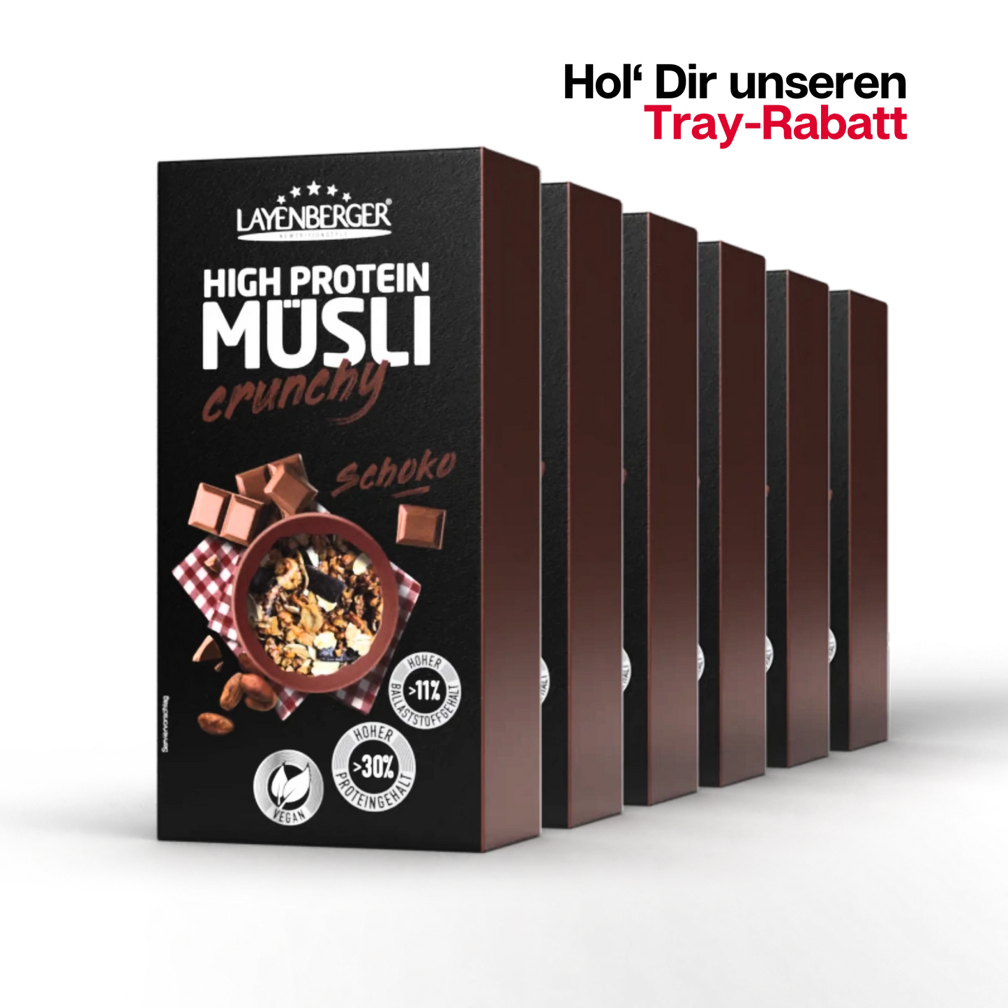 HIGH PROTEIN CRUNCHY MÜSLI Schokolade