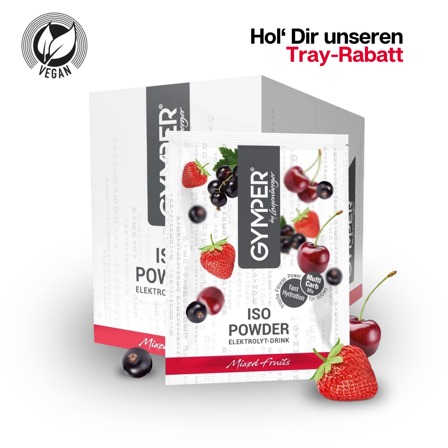 ISO POWDER Mixed Fruits 20er Karton