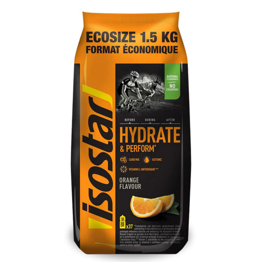 Isostar Hydrate &amp; Perform Orange 1.5kg bag