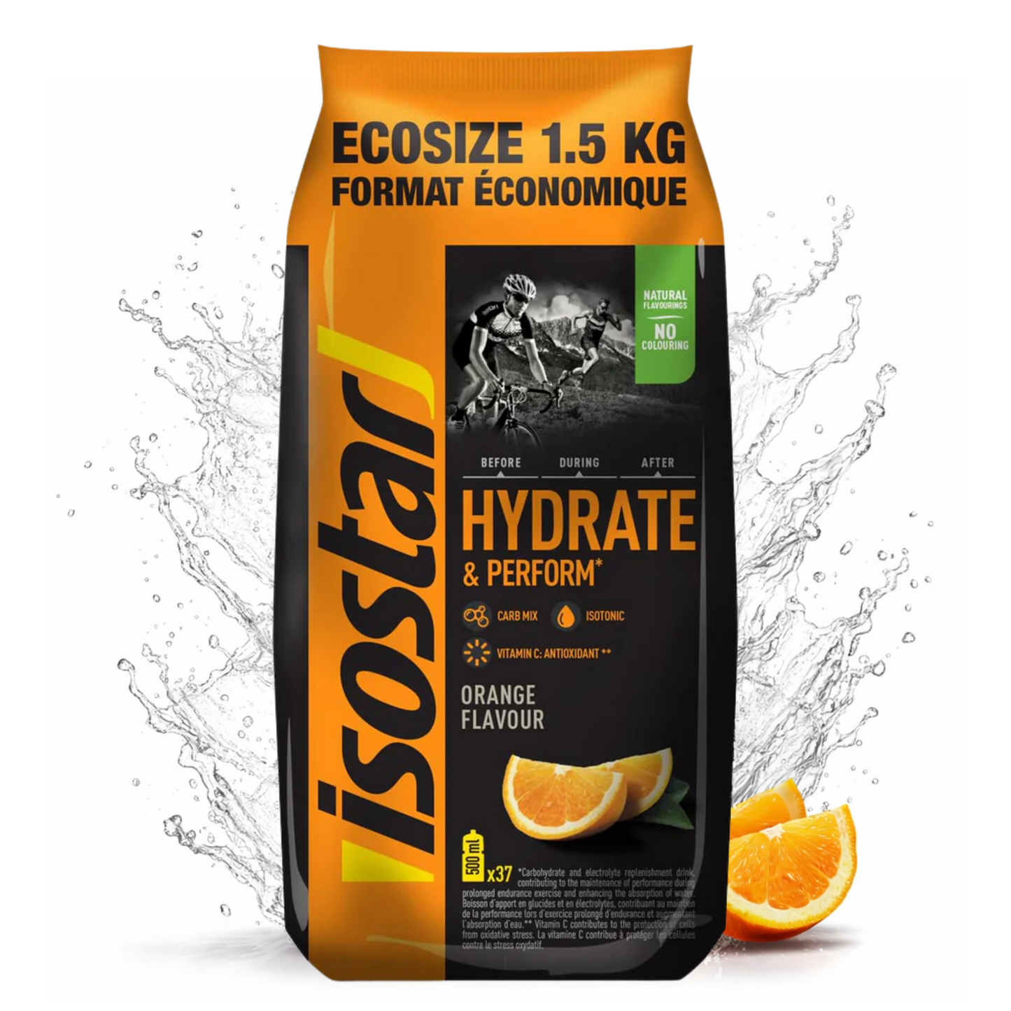 Isostar Hydrate & Perform Orange 1.5kg Beutel