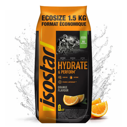 Isostar Hydrate & Perform Orange 1.5kg Beutel