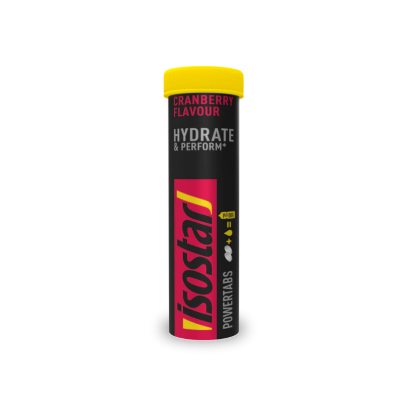 Isostar Powertabs Hydrate &amp; Perform Cranberry