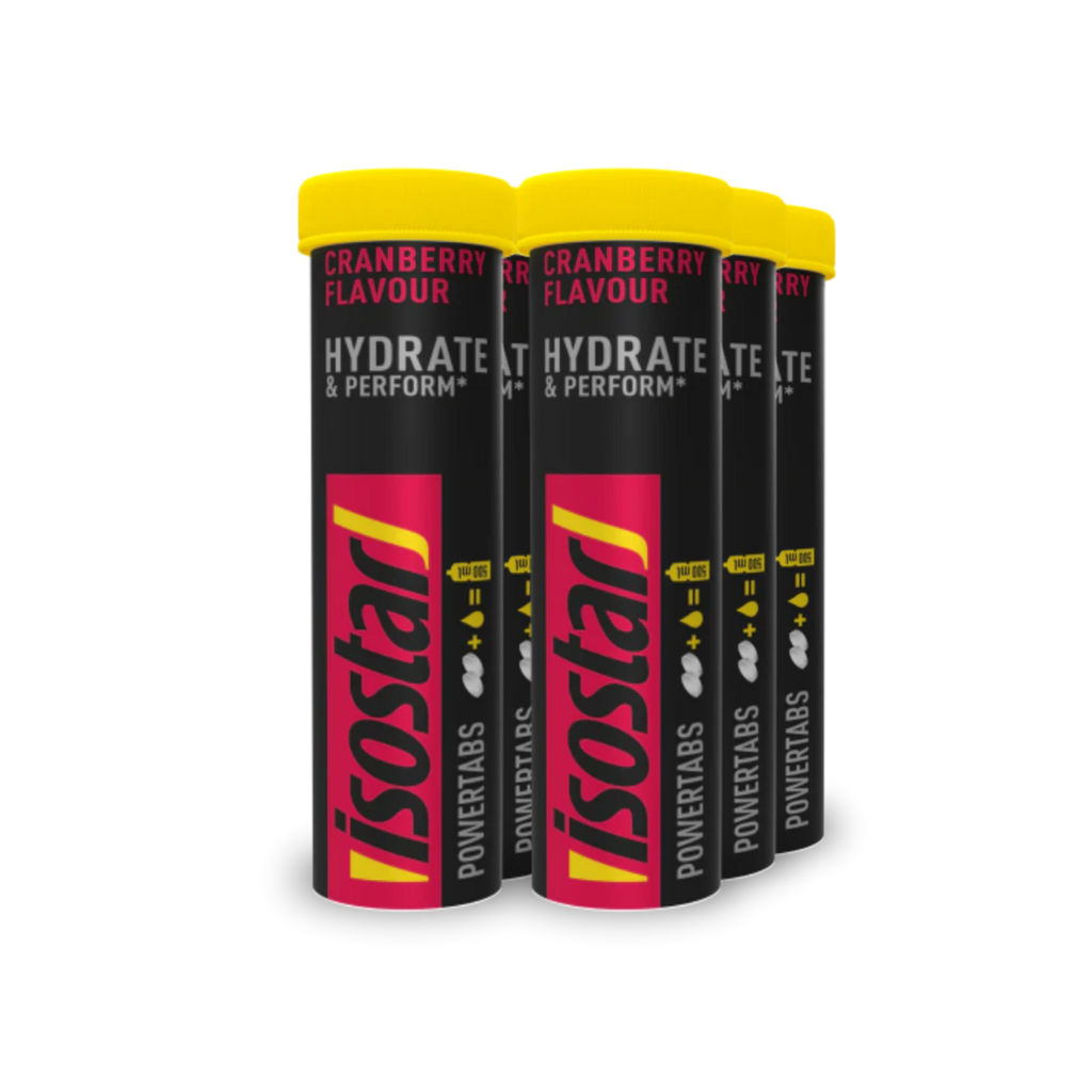 Isostar Powertabs Hydrate & Perform Cranberry 6er Karton