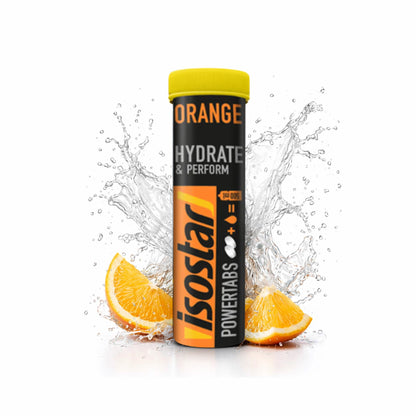 Isostar Powertabs Hydrate &amp; Perform Orange box of 6