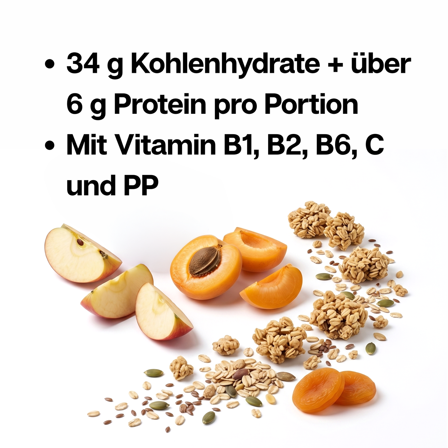 Isostar Cereal Max Energy Apple Apricot Flavour 3x55g