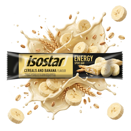 ISOSTAR HIGH ENERGY BAR Banana 30er Karton