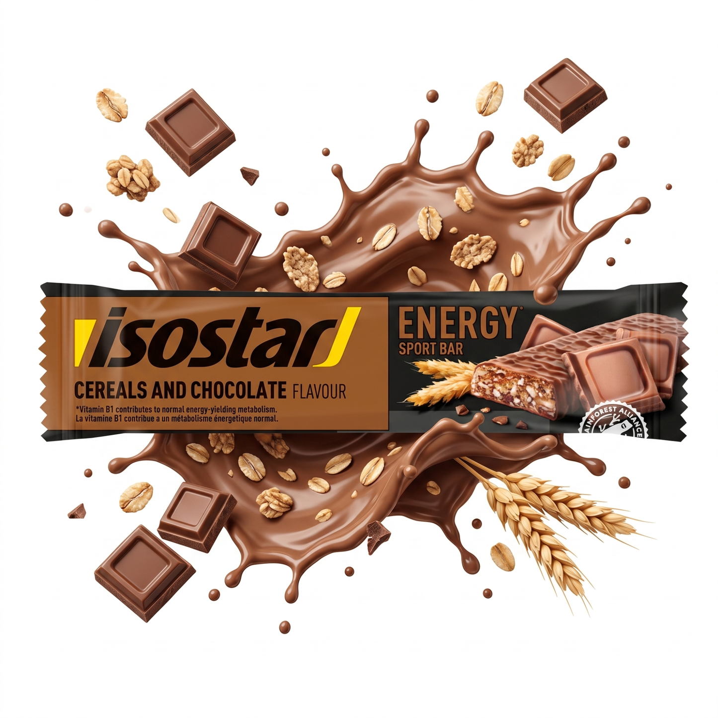 ISOSTAR HIGH ENERGY BAR Chocolate box of 30