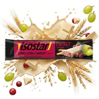 ISOSTAR HIGH ENERGY BAR Cranberry 30er Karton