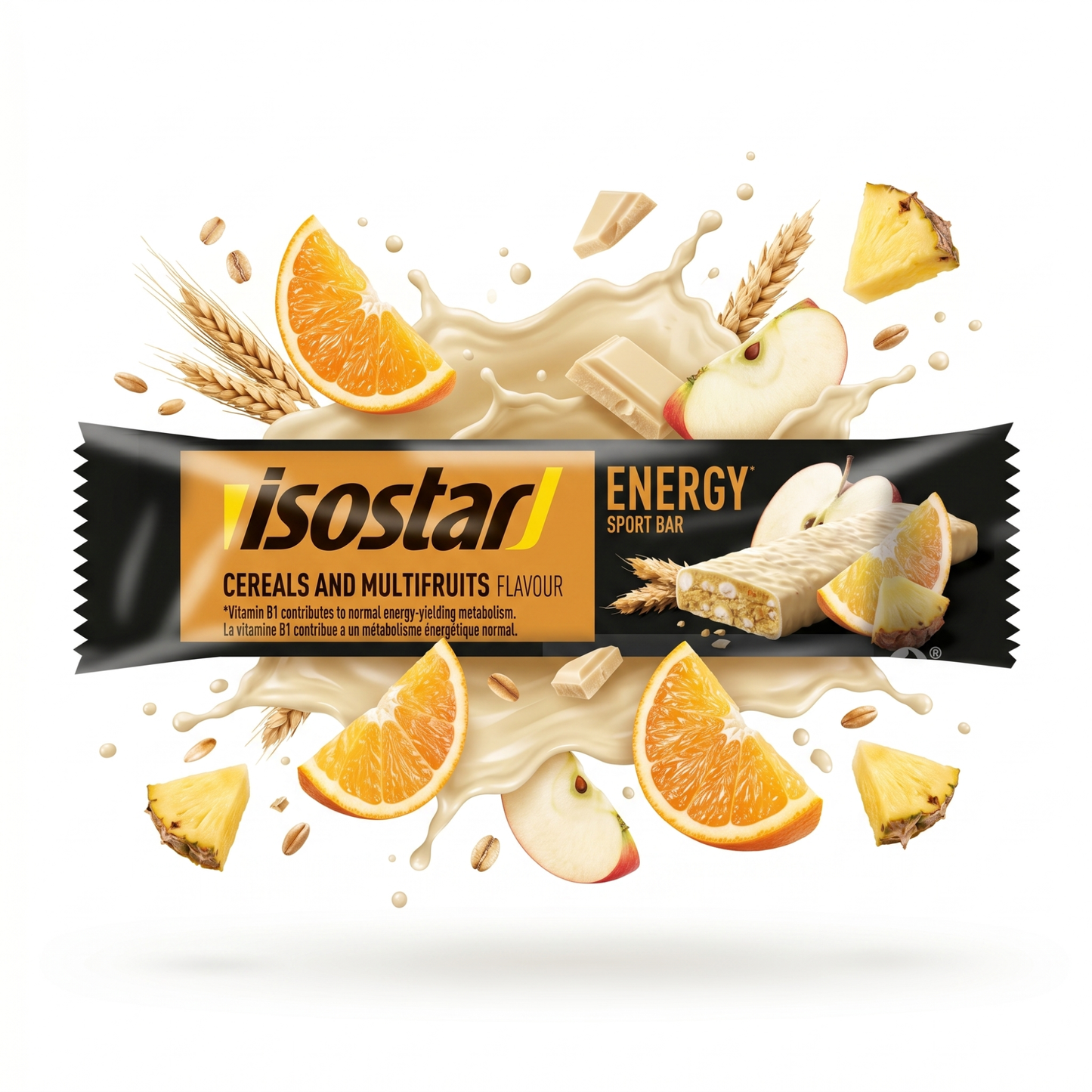 ISOSTAR HIGH ENERGY BAR Multifruits box of 30