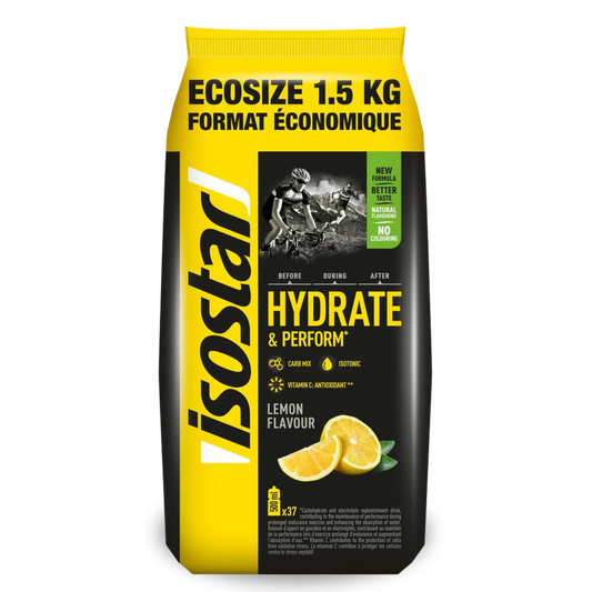 Isostar Hydrate &amp; Perform Lemon 1.5kg bag