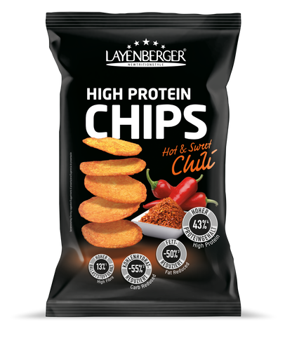 HIGH PROTEIN CHIPS Hot & Sweet Chili
