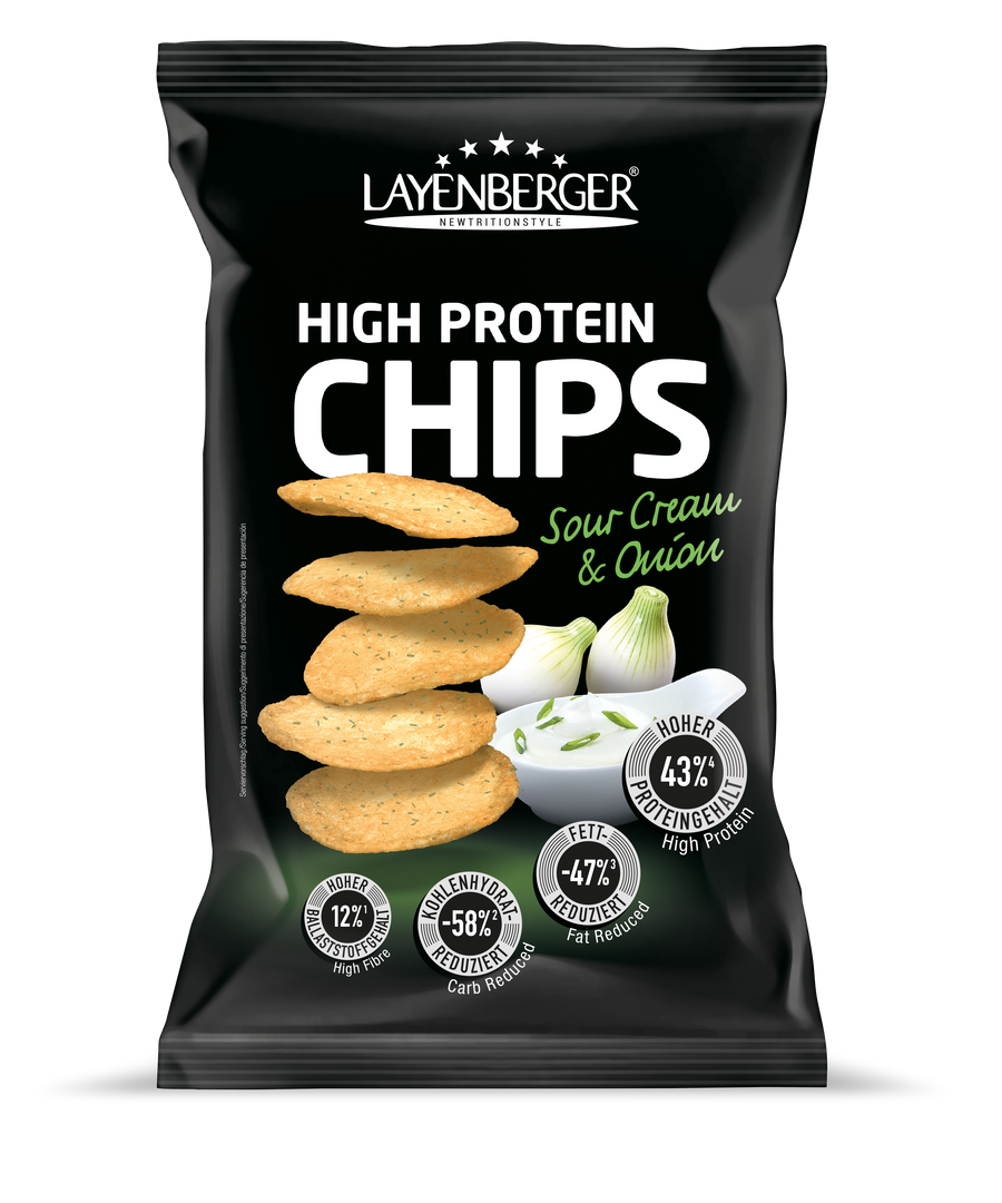 HIGH PROTEIN CHIPS Sour Cream & Onion
