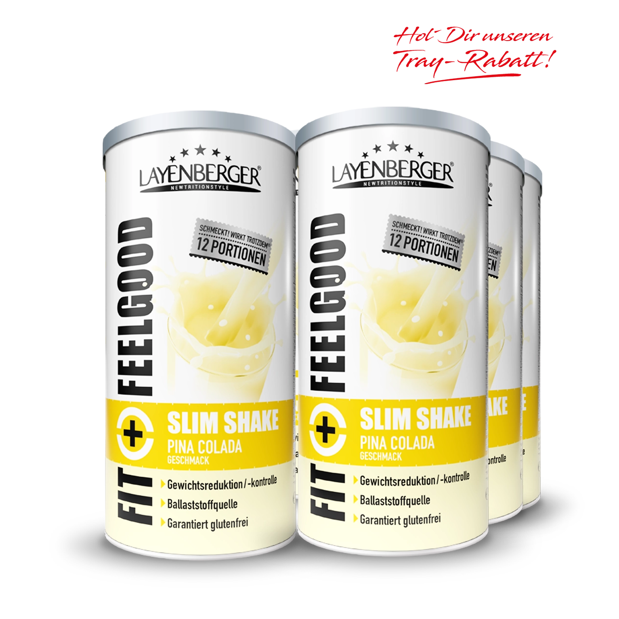 Fit&FeelGood Slim Shake Pina Colada Tray