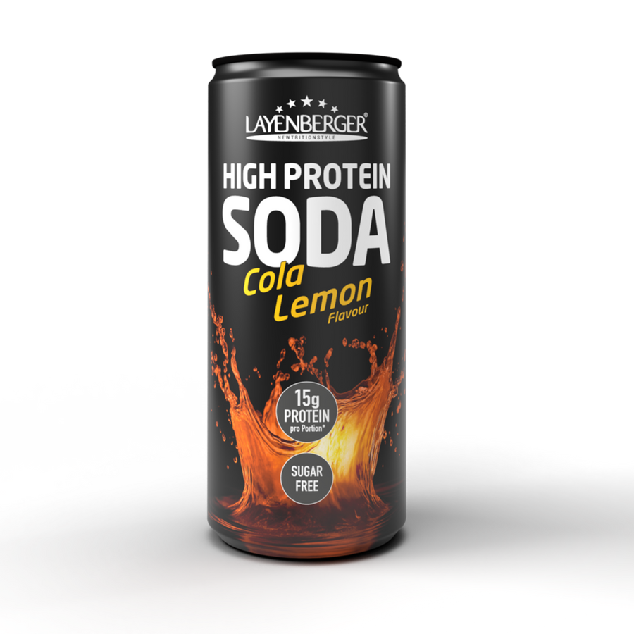 HIGH PROTEIN SODA Cola-Lemon