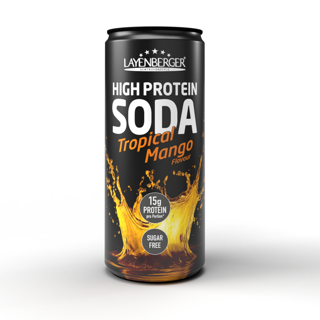 HIGH PROTEIN SODA Tropical-Mango