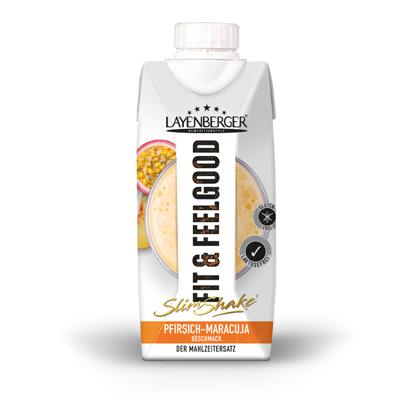 SLIM SHAKE FIXFERTIG Pfirsich-Maracuja