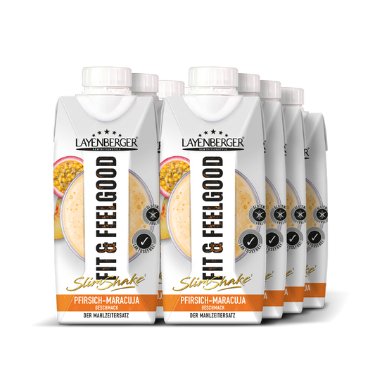 SLIM SHAKE FIXFERTIG Pfirsich-Maracuja 8er Karton