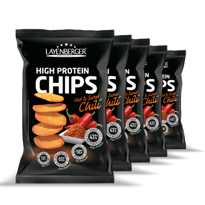 HIGH PROTEIN CHIPS Hot & Sweet Chili