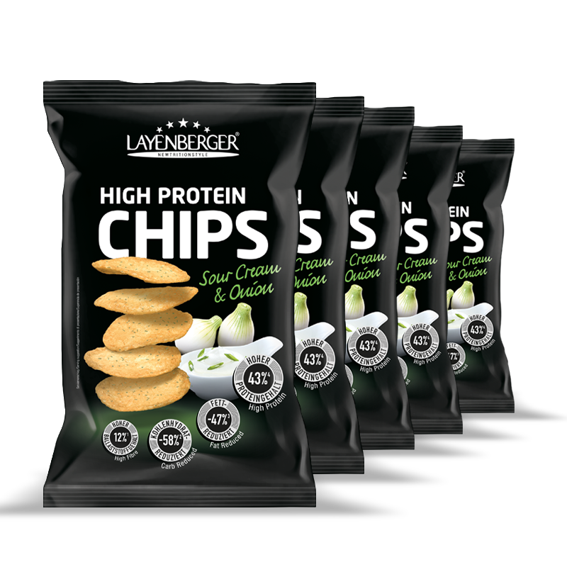 HIGH PROTEIN CHIPS Sour Cream & Onion