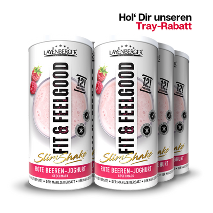 SLIM SHAKE POWDER Rote Beeren-Joghurt