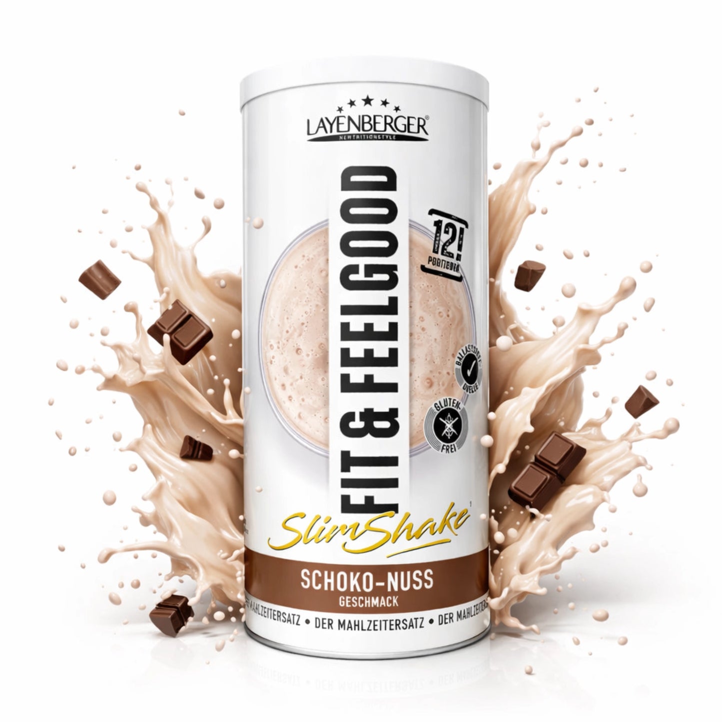 SLIM SHAKE POWDER Schoko-Nuss