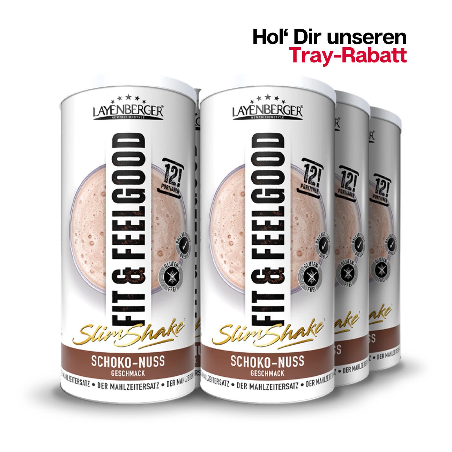 SLIM SHAKE POWDER Schoko-Nuss