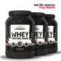 WHEY PROTEIN SHAKE Cocoa 750g 3er Karton