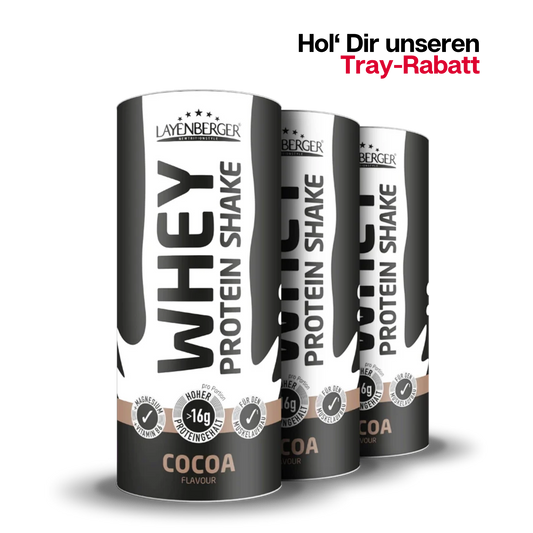 WHEY PROTEIN SHAKE Cocoa 3er Karton