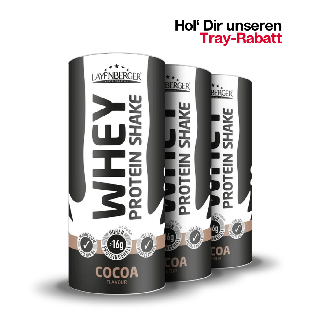 WHEY PROTEIN SHAKE Cocoa 3er Karton