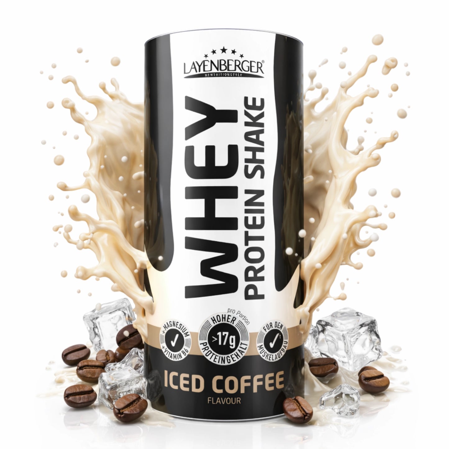 WHEY PROTEIN SHAKE Iced Coffee 3er Karton