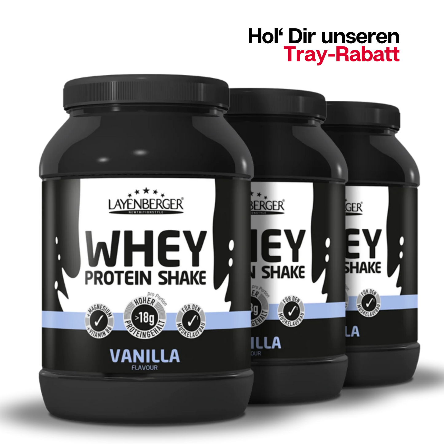 WHEY PROTEIN SHAKE Vanilla 750g