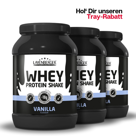 WHEY PROTEIN SHAKE Vanilla 750g 3er Karton