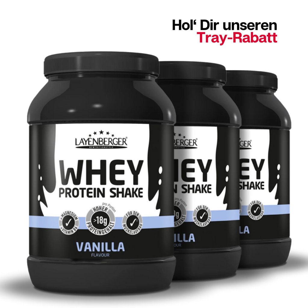 WHEY PROTEIN SHAKE Vanilla 750g 3er Karton