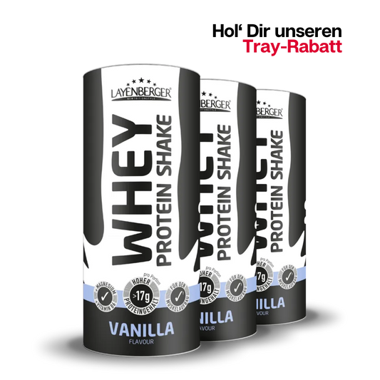 WHEY PROTEIN SHAKE Vanilla 3er Karton