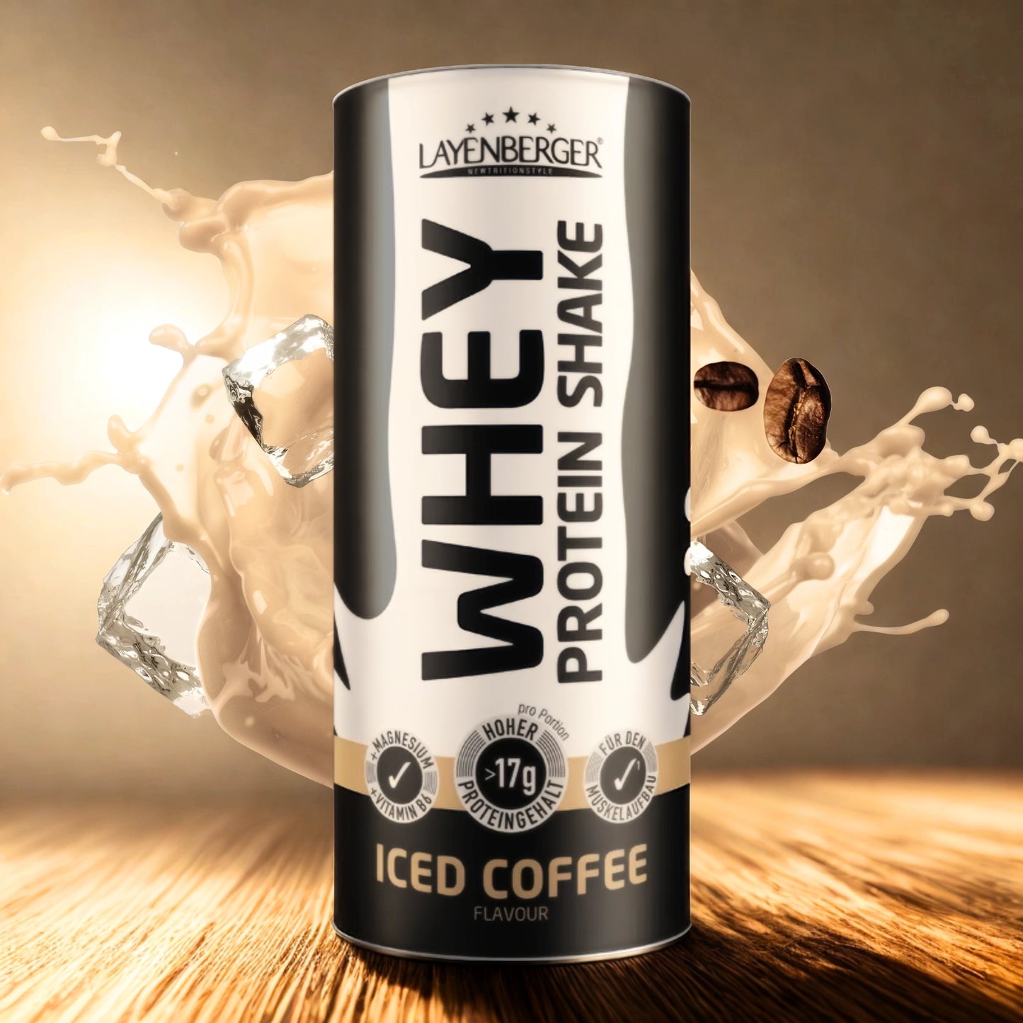 WHEY PROTEIN SHAKE Iced Coffee