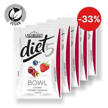 DIET5 BOWL 5-Pack Daily Ration Cherry Berry