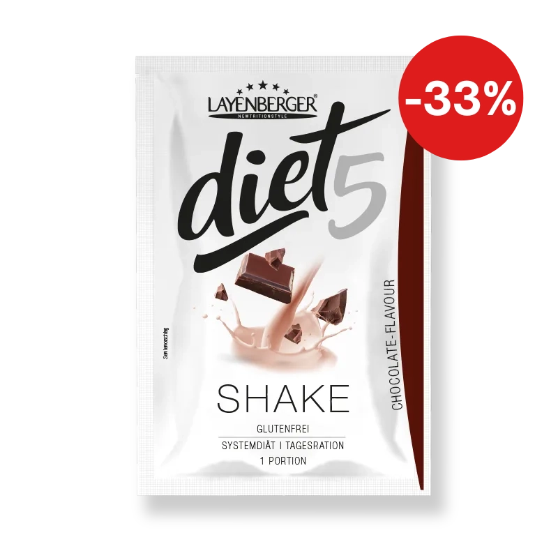 DIET5 SHAKE PULVER Chocolate